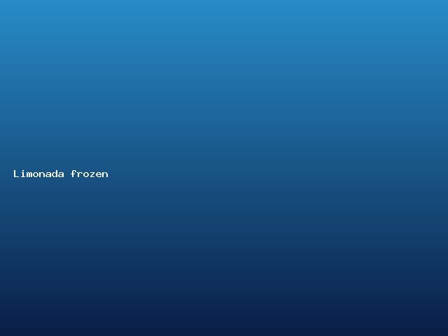 Limonada frozen