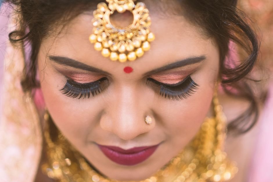 Bridal updo